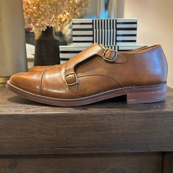 Cole Haan Other - Cole Haan Grand OS C14113 Brown Madison Double Monk Strap Oxford size 9.5